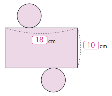 원기둥의 전개도