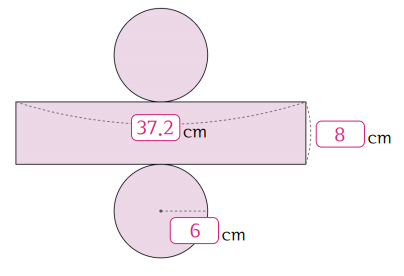 원기둥의 전개도 학습지