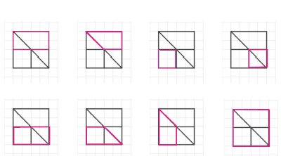 사각형 개수 세기 정답 해설